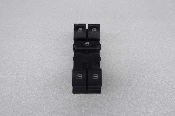 Comando / botão / interruptor vidros frente esquerdo SKODA Fabia II Hatchback (542, 5J)
