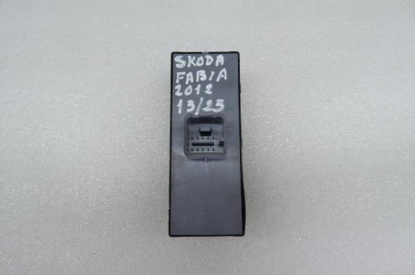 Comando / botão / interruptor vidros frente esquerdo SKODA Fabia II Hatchback (542, 5J) Imagem-4
