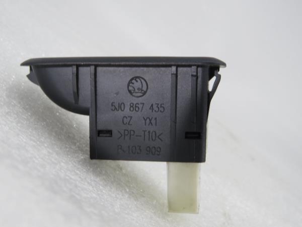 Right Front window control SKODA Fabia II Hatchback (542, 5J) Imagem-4