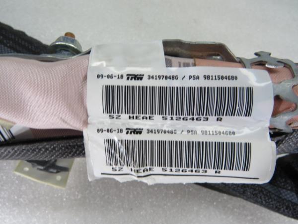 Airbag cortina esquerdo PEUGEOT 3008 II (M_) Imagem-6