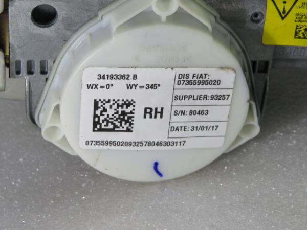 Cintura Pretensionatore anteriore destra FIAT 500L (351_, 352_) Imagem-10