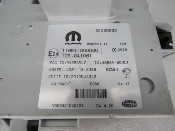 Scatola fusibili / SAM / BSI FIAT 500L (351_, 352_) Imagem-8