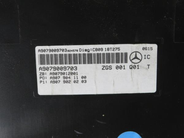Instrument cluster MERCEDES-BENZ Sprinter 3,5-t (907, 910) Imagem-5