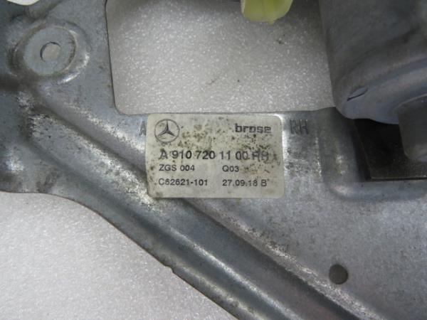 Right front window regulator MERCEDES-BENZ Sprinter 3,5-t (907, 910) Imagem-5