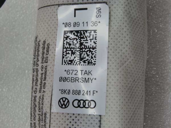 Left Seat Airbag AUDI A4 Avant (8K5, B8) Imagem-2