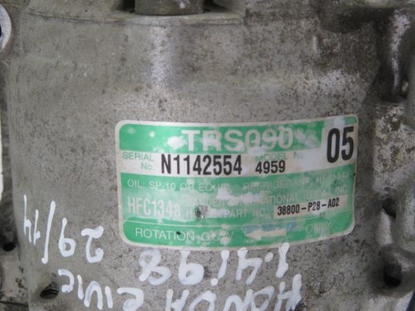 Compresor A/A HONDA Civic VI Fastback (MA_, MB_) Imagem-7