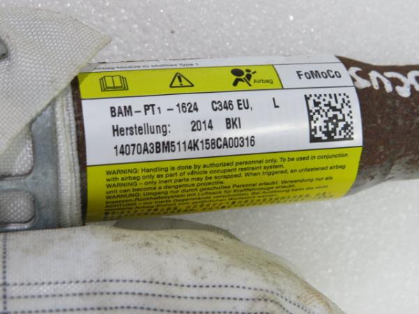 Airbag cortina esquerdo FORD Focus III Sedan Imagem-7