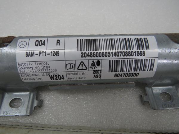 Airbag Rideau Droite MERCEDES-BENZ Classe C (W204) Imagem-6