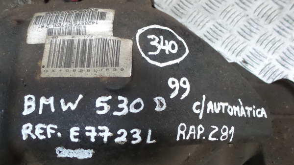 Diferencial trás BMW 5 (E39)