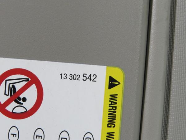 Right Sun Visor OPEL Astra J Imagem-2