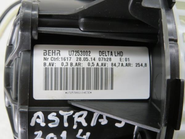 Heater Blower Motor OPEL Astra J Imagem-3