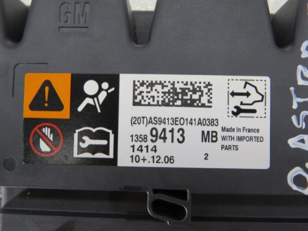 Airbag control unit / ECU Airbag OPEL Astra J Imagem-1