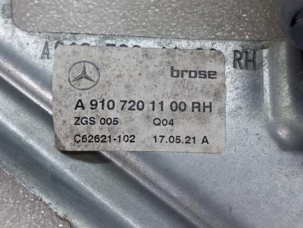 Alzavetro anteriore destro MERCEDES-BENZ Sprinter 3,5-t (907, 910) Imagem-4