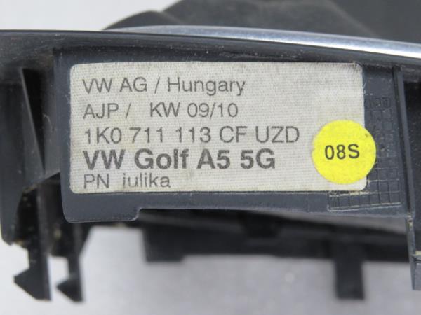 Gear lever shifter / knob  VOLKSWAGEN Golf VI (5K1) Imagem-4