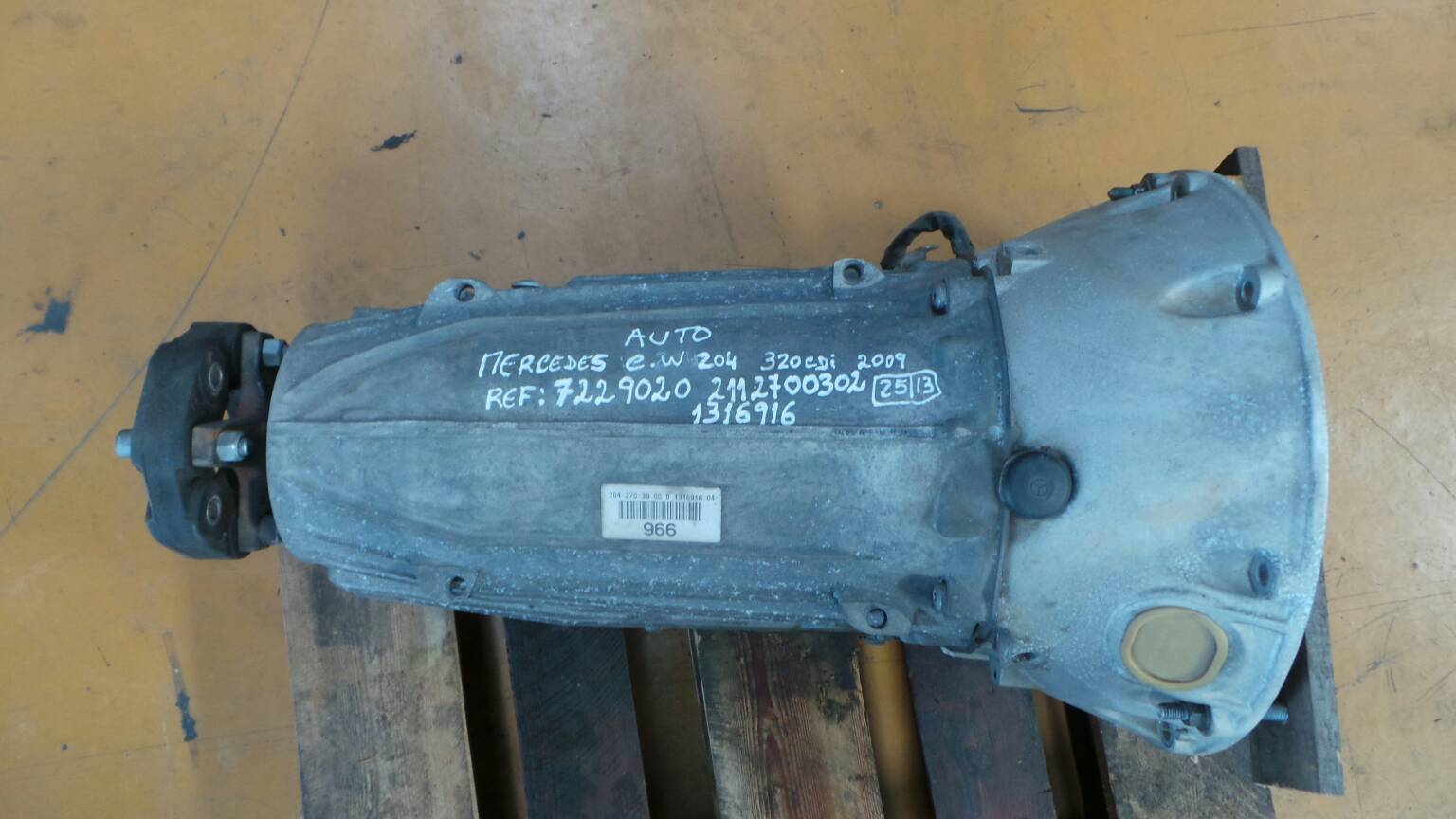 Automatic gearbox MERCEDES-BENZ Classe C (W204)