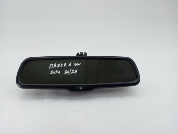Rétroviseur Intérieur Manuel Pour Mazda 6, CX-7, RX-8, MX-5 Miata 2006-2008 - Référence HG8269220 - Noir, Anti-éblouissement