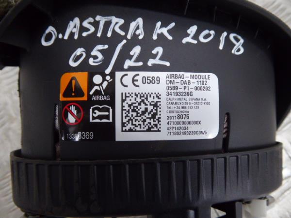 Airbag Kit OPEL Astra K Sports Tourer Imagem-5