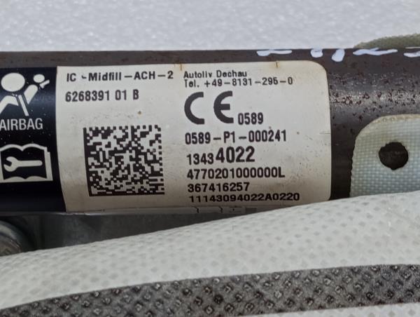 Airbag cortina esquerdo OPEL Corsa E Imagem-3