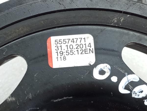 Crankshaft / Engine pulley  OPEL Corsa E Imagem-4