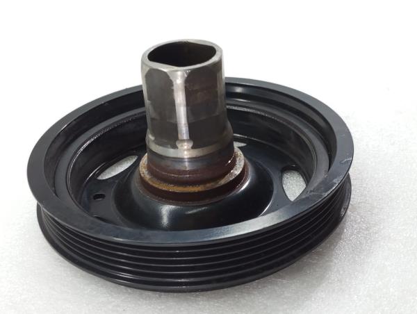 Crankshaft / Engine pulley  OPEL Corsa E Imagem-2