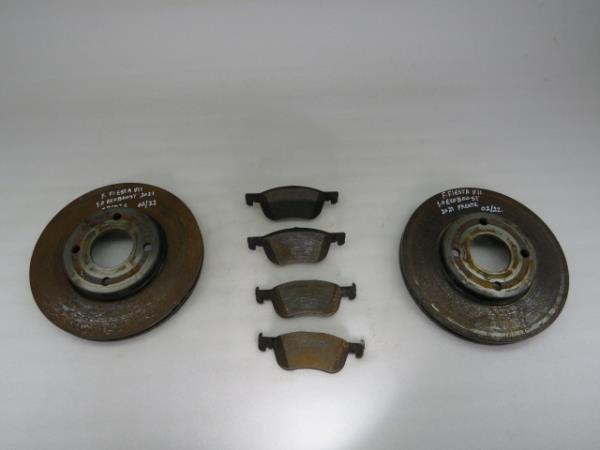 Disco freno anteriore destro FORD Fiesta VII (HJ, HF)
