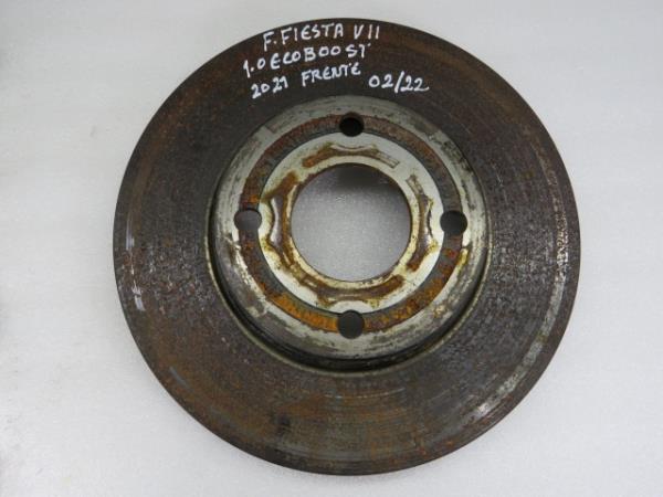 Disco freno anteriore destro FORD Fiesta VII (HJ, HF) Imagem-3