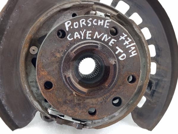 Achsschenkel hinten rechts PORSCHE Cayenne (9PA) Imagem-4
