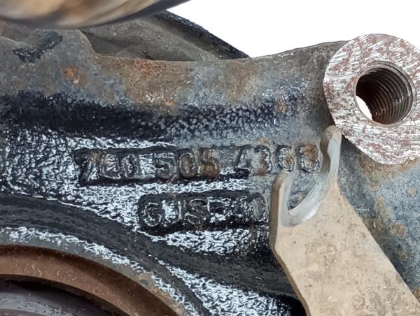 Achsschenkel hinten rechts PORSCHE Cayenne (9PA) Imagem-6