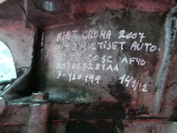 Boîte de vitesses automatique FIAT Croma (194_) Imagem-6