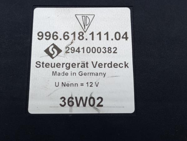 Electromechanical switch  PORSCHE 911 Cabriolet (996) Imagem-3