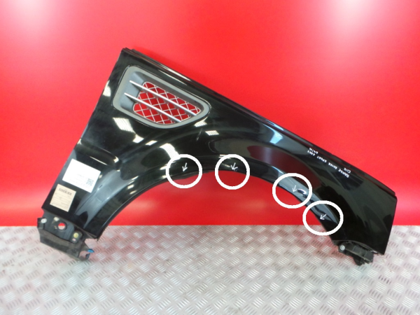Right fender LAND ROVER Range Rover Sport (L320)