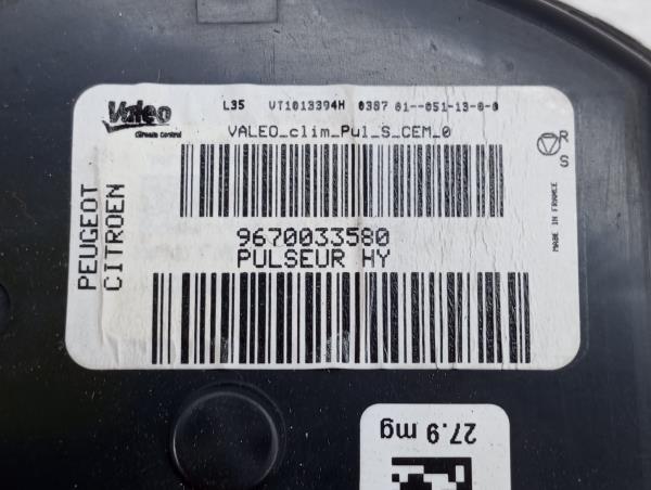 Heater Blower Motor PEUGEOT 3008 I (0U_) Imagem-4