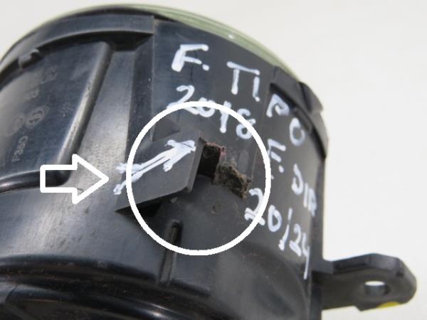 Faro antiniebla delantero derecho FIAT Tipo Wagon (358_) Imagem-4