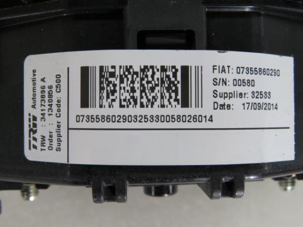 Steering Wheel Airbag PEUGEOT Boxer Imagem-4