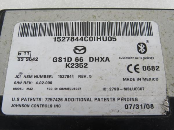 Module générique MAZDA 6 Hatchback (GH) Imagem-3
