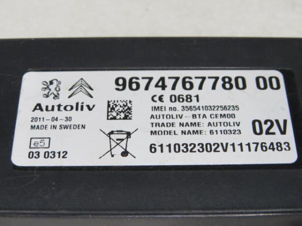 Módulo genérico CITROËN C5 III (RD_) Imagem-3