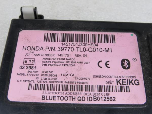 Module générique HONDA Accord VIII Sedan (CU_) Imagem-3