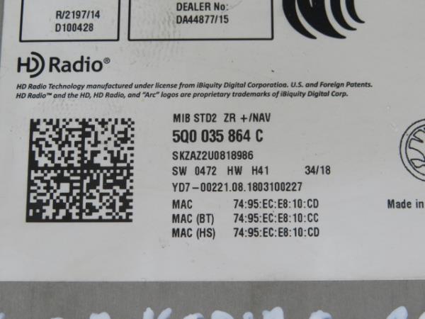 Módulo genérico SKODA Kodiaq (NS7) Imagem-4