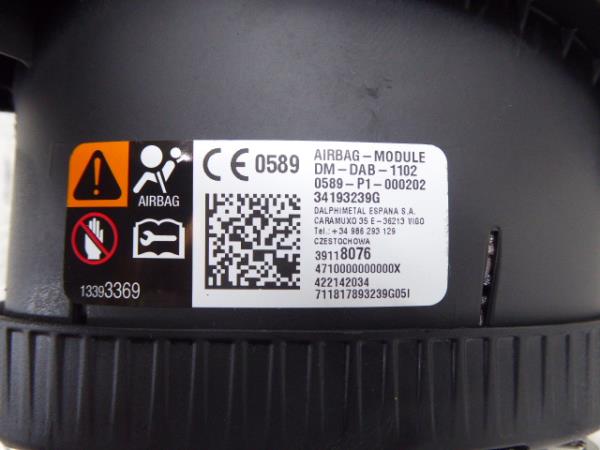 Airbag Kit OPEL Astra K Sports Tourer Imagem-7