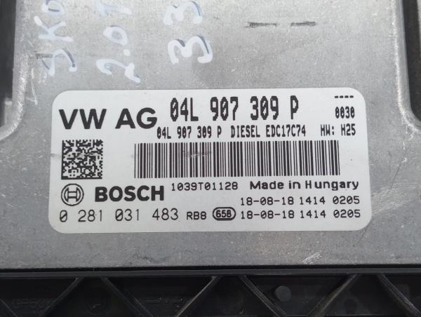 Centralina motor / ECU SKODA Kodiaq (NS7) Imagem-3