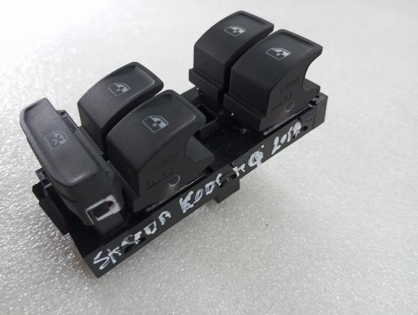 Comando / botão / interruptor vidros frente esquerdo SKODA Kodiaq (NS7) Imagem-1