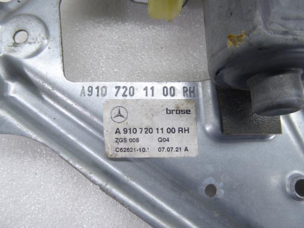 Right front window regulator MERCEDES-BENZ Sprinter 3,5-t (907, 910) Imagem-7