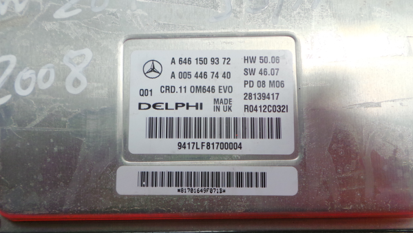 Centralina motore / ECU MERCEDES-BENZ Classe C (W204) Imagem-1