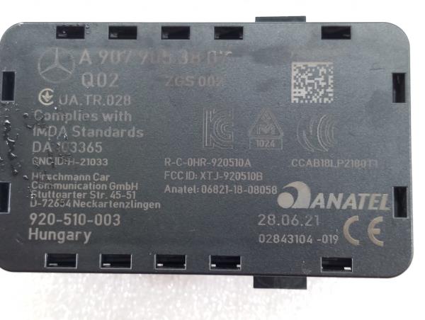 Amplificador de antena MERCEDES-BENZ Sprinter 3,5-t (907, 910) Imagem-4
