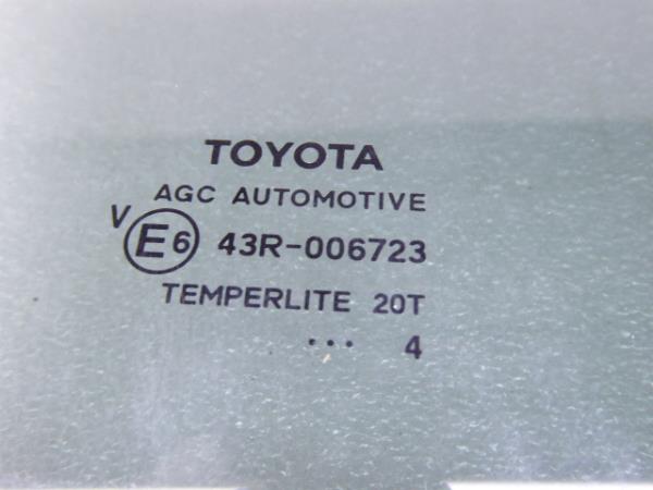Left rear door glass TOYOTA Avensis Wagon (_T27_) Imagem-3