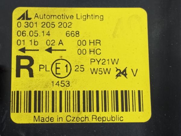 Faro anteriore destro VOLKSWAGEN Touran (1T) Imagem-5