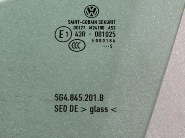 Vetro porta anteriore sinistra VOLKSWAGEN Golf VII Variant (BA5, BV5) Imagem-3