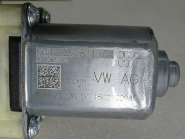 Moteur lève-vitre arrière gauche VOLKSWAGEN Golf VII Variant (BA5, BV5) Imagem-3