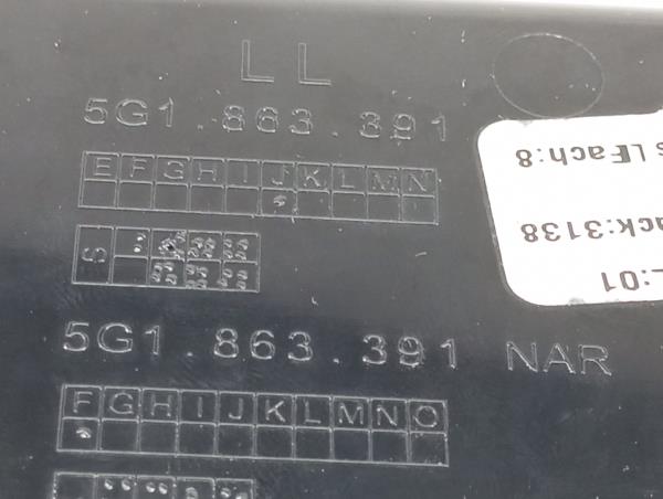 Friso tablero VOLKSWAGEN Golf VII Variant (BA5, BV5) Imagem-7