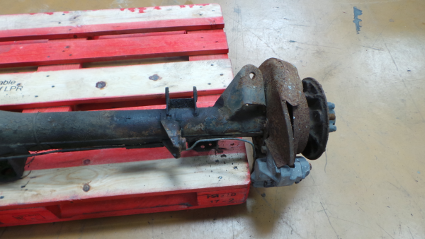 Rear axle with drum brakes LAND ROVER Range Rover II (P38A) Imagem-3